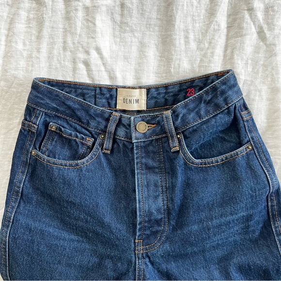 Sézane Denim Straight Leg Jeans - Picture 8 of 9